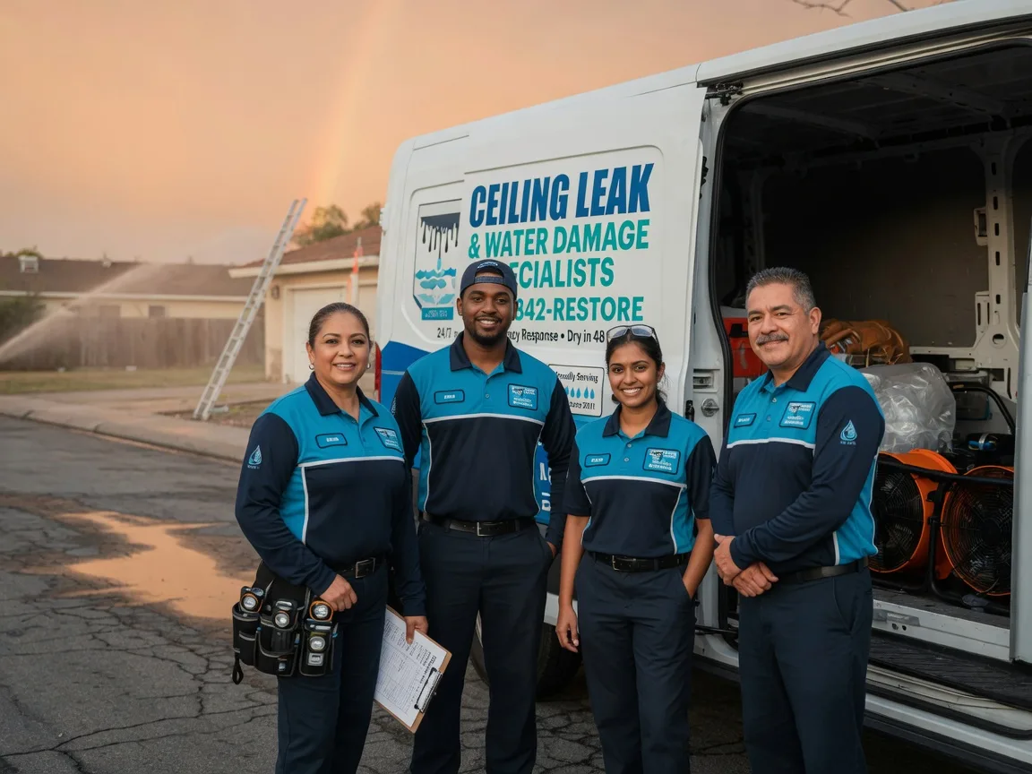 Ceiling Leak Cleanup company in Christoval, TX